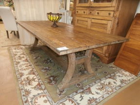 Rustic Wood Dining Table