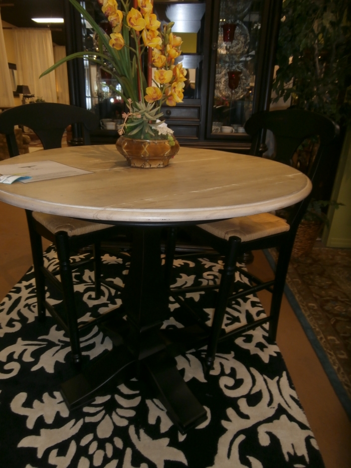 ethan allen pub table