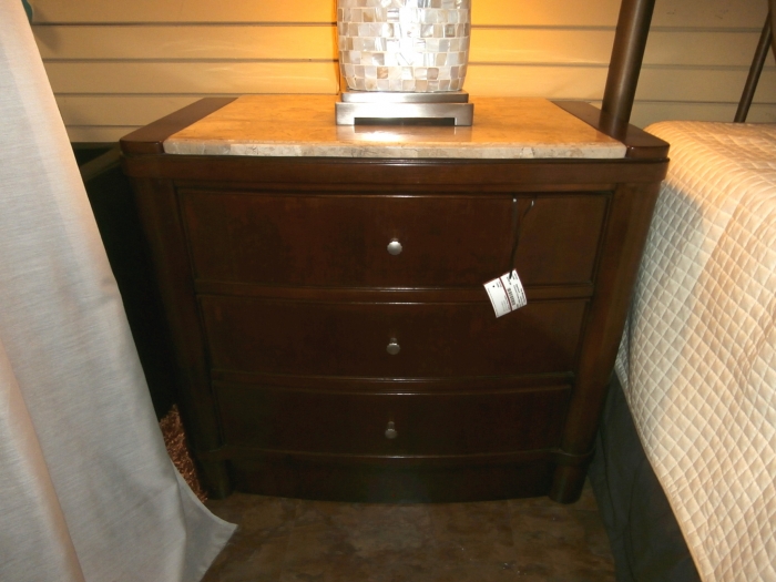 Fairmont 3 Drawer Nightstand at The Missing Piece