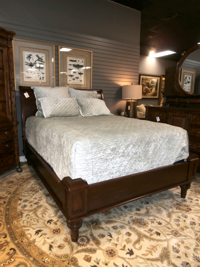 Bernhardt Sleigh Bed at The Missing Piece