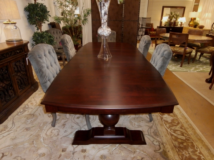 Canadel Dining Room Rectangular Table With Pedestal