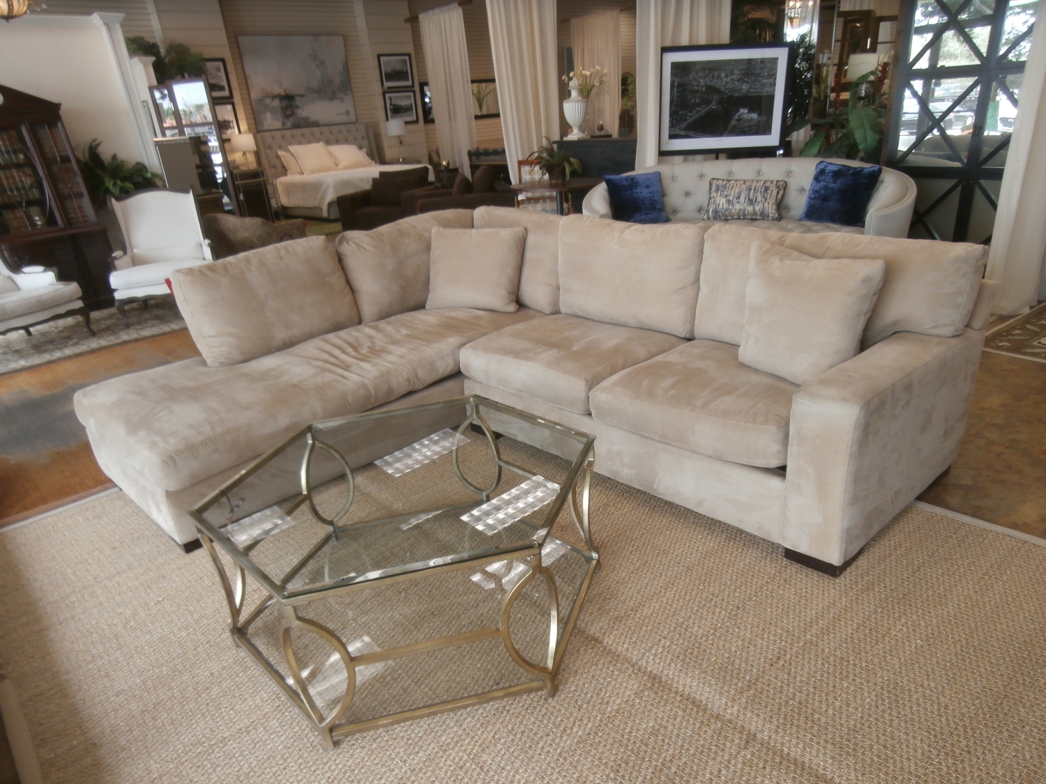 Z Gallerie Sectional at The Missing Piece