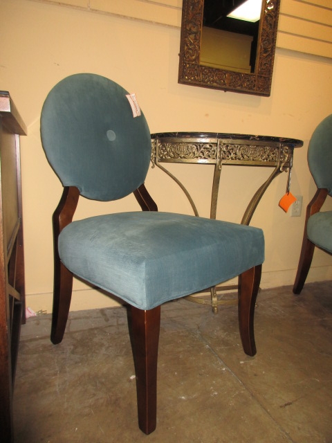 Pier 1 hot sale teal chair