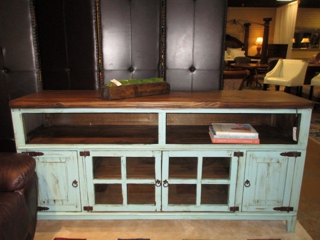 Rustic imports online hacienda tv stand