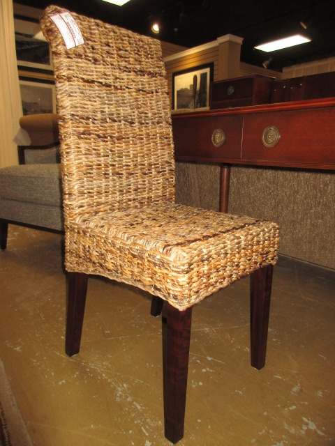 Woven Side Chair at The Missing Piece