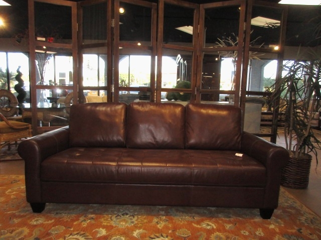 macys leather sofa quality