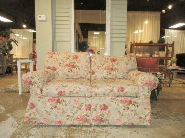 Ethan allen online slipcovered sofa