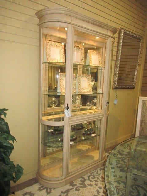 Used pulaski shop curio cabinet