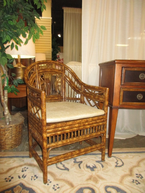 Rattan Accent Chair at The Missing Piece