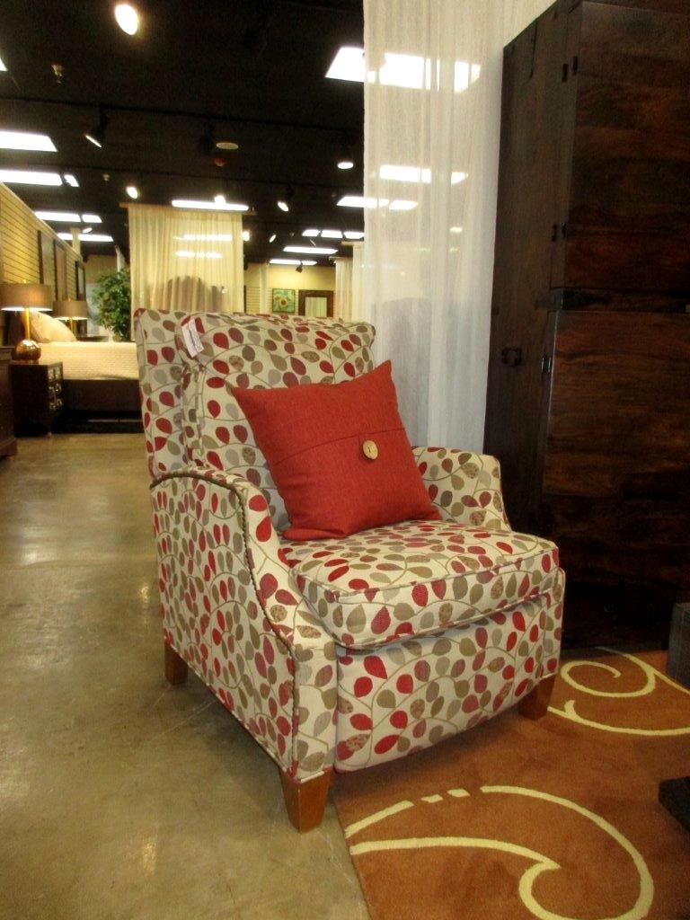 Sam Moore Patterned Recliner at The Missing Piece