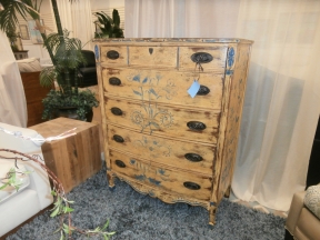 Dixie Hand Painted Chest