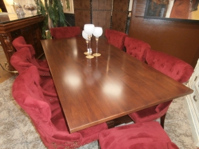 EA Dining Table/8 Pier 1 Chair