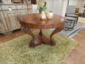 Vintage Claw Foot Entry Table