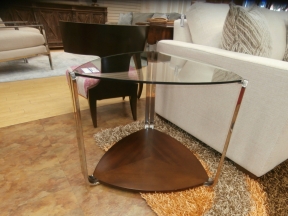RTG Glass End Table