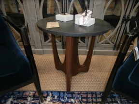 Stickley Stone Top Accent Table