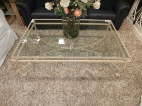 Metal/Glass Coffee Table