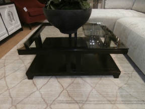 Wood/Glass Coffee Table