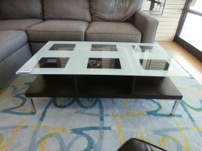 Modern Temp.Glass Coffee Table