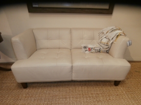 Chateau D Ax Leather Loveseat