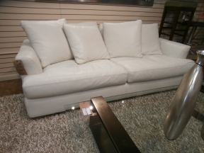 Pottery Barn Leather Sofa