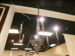 French Country 6 Lite Chandelier