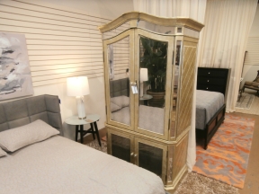 Mirrored Armoire