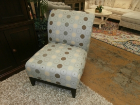 Upholstered Slipper Chair