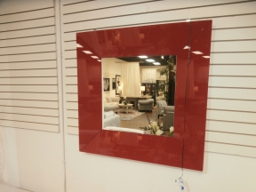 Glass Frame Mirror