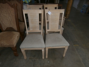 S/4 Driftwood Dining Chairs