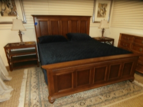 Wood Panel Bed