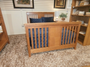 Wood Slat Bed