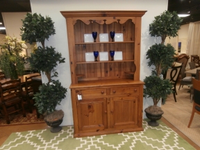 Ethan Allen Pine Farmhouse Cabinet