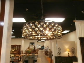 Madison Faceted Pendant Chandelier