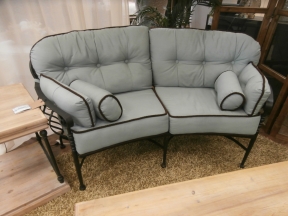 Ballard Corsica Crescent Loveseat