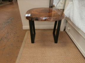 Custom Epoxy End Table