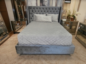 Tufted Velvet Anabelle Bed