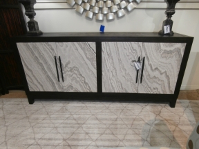 Thatcher Marble Like Door Cabinet