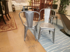 S/5 Metal Chairs