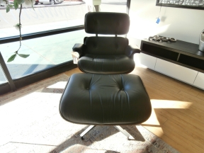 Herman Miller Eams Leather Chair/ottoman