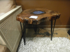 Flower free Form End Table