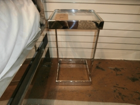 RH Lowe Square Side Table