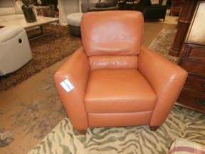 Macys Almafi Leather Recling Chair