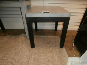 C&B Parson Concrete End Table