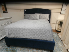 Studded Upholstered Bed