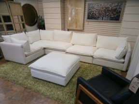 Modena Sectional and Ottoman