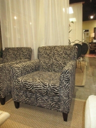Koehler Zebra Arm Chair
