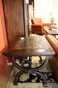 RTG Slate & Iron End Table