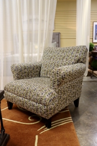 Patterned Accent Chair