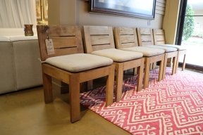 S/8 Restoration Hardware Marbella Chairs