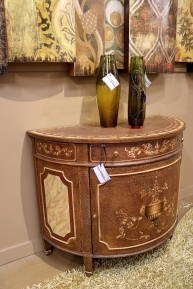 Maitland Smith Demilune Cabinet